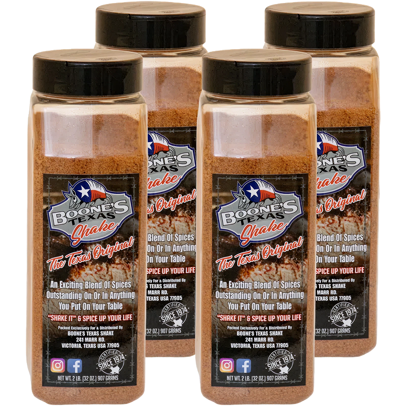 Boone's Texas Shake | 4x 32oz